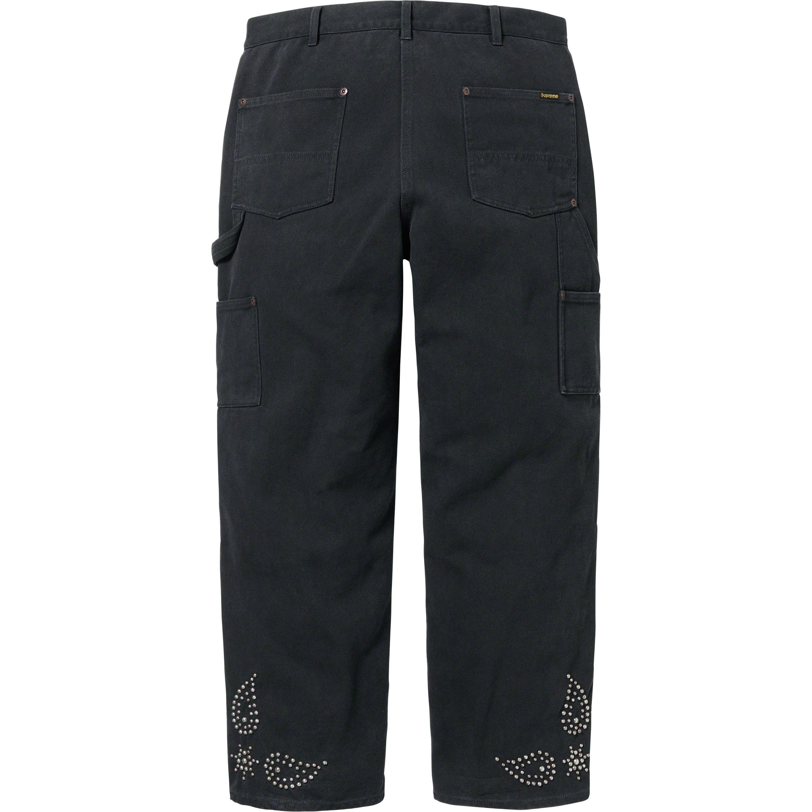 Paisley Studded Double Knee Painter Pant view 4